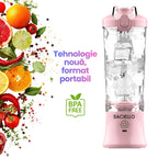 Blender portabil A9 roz