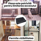 Kit plasa anti-tantari rezistenta la pisici si caini (poti face montajul singur)