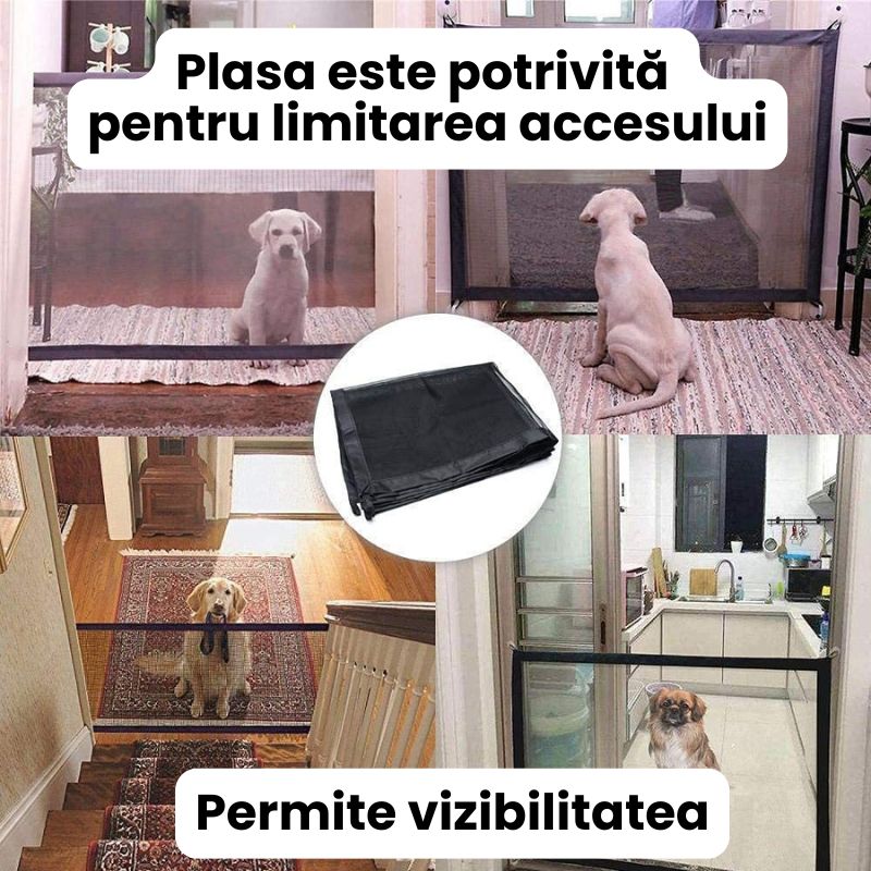 Kit plasa anti-tantari rezistenta la pisici si caini (poti face montajul singur)