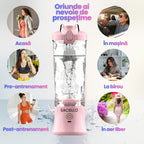 Blender portabil A9 roz