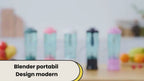 Blender portabil A9 roz